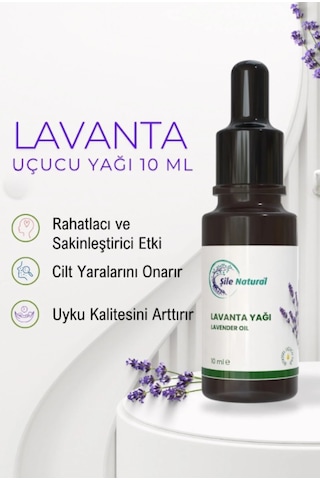 Lavanta Yağı 10 Ml Distile %100 Saf