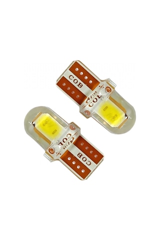 Carub 12v T10 Ampul Cob Led Silikon Beyaz Br0400214
