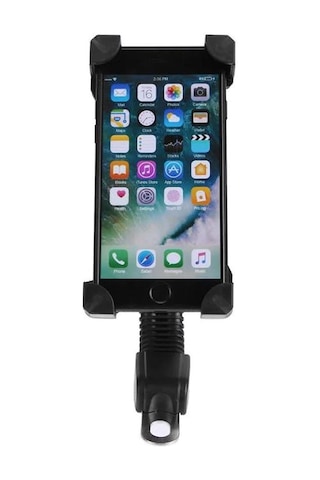 Juo Motosiklet Bisiklet Ayarlanabilir Ayna Bağlantılı Telefon Tutucu