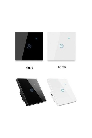 Fastbuy Wifi 20a Su Isıtıcı Anahtarı, Zamanlı Ve Sesli Kontrol, Siyah Ab Tak