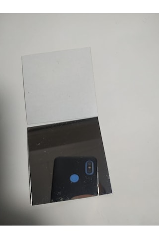 Dekoratif Flex Ayna 15 15 Kare Yapışkanlı Şeffaf