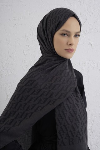 Armine Edition Şal 08 Antrasit