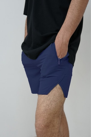 Nature The Brand Lacivert Unisex Fitness Ve Gym Şortu Mavi