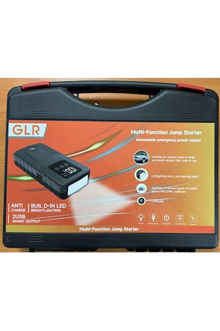 Glr Y2 Araç Akü Takviye Cihazı 2 Usb + 30000 Mah Pil + El Feneri