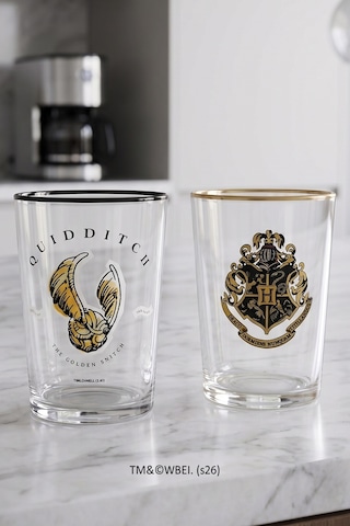 Hogwarts 2'li Meşrubat Bardağı Seti 510 Cc Renkli