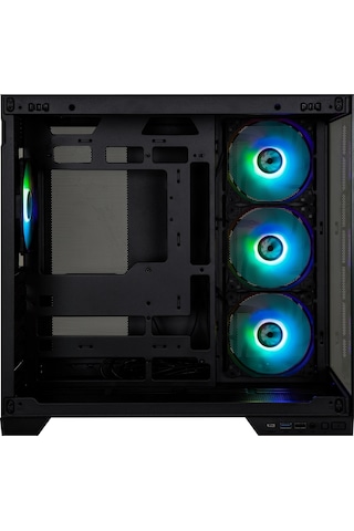 Bitfenix Mh100 750w 80+ Bronze Psu 4x120mm Argb Fan Atx Temperli Akak0btf0026