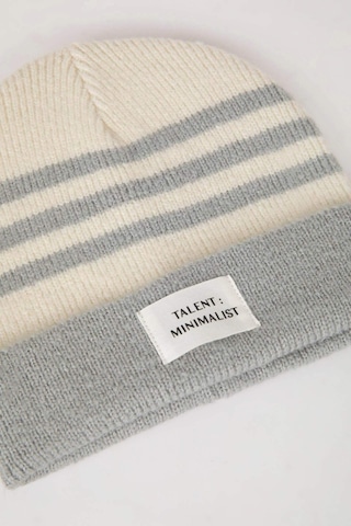 DeFacto Kadın Dokuma Etiketli Çizgili Bere A5636AX24WNGR105