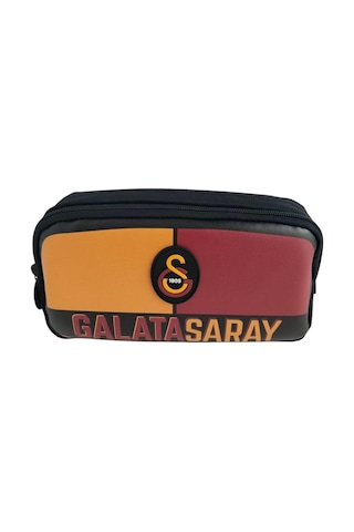 Galatasaray Parçalı Suni Deri Kalem Çantası 25555 Çok Renkli