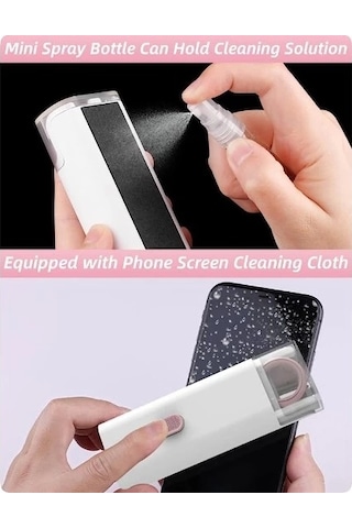 Çok Fonksıyonlu 7 In 1 Aırpods Klavye Ekran Kulaklık Temızleme Kıtı Renkli