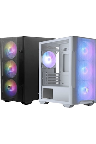 Msı Mag Forge M100r Temperli Cam Mesh 4x120mm Argb Fan Usb 3.2 Akak0msı0038