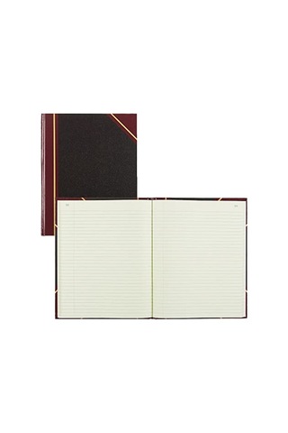 Texhide Serisi Kayıt Defteri 26 4 X 21 4 Cm Siyah 150 Sayfa 56211 Siyah Bordo