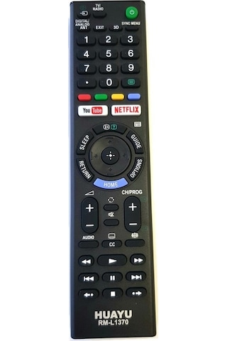 Sony 3D-Led Tv Kumanda Netflix Youtube Tuşlu Rm-L1370