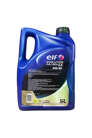 Elf Evolutıon Fulltech LLx 5W-30 Motor Yağı 5 L