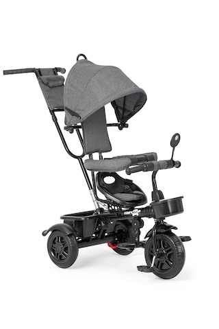 Comfymax Roadstar Ebeveyn Kontrollü Bebek Çocuk Bisikleti - Grey Gri