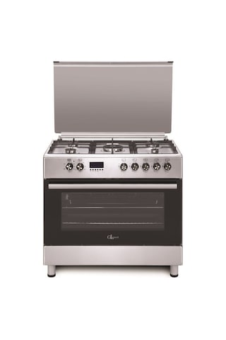 GL General Desire GLF 9050X 110 L Kuzine Inox Piliç Çevirmeli Fırın