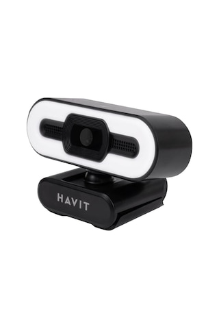 Hv-hn24g Full Hd Pro 2k Webcam Otomatik Konsantrasyonlama Led Işıklı Mikrofonlu