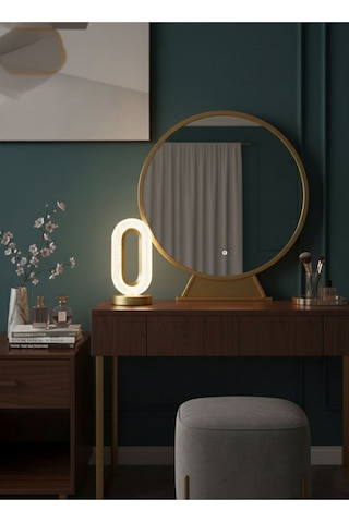 Eclipse Model Gold 3 Renk Modu Ledli Modern Salon Mutfak Yatak Çocuk Odası Masa Ve Gece Lambası Gümüş