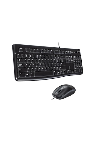 Logitech Klavye & Mouse Mk120 Kablolu Usb