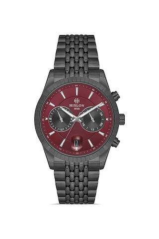 Hislon Dt145n-14ss Erkek Kol Saati Füme