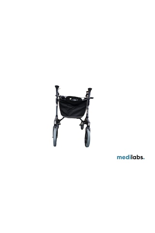 Medilabs Katlanabilen Rollatör Yürüteç Az Yer Kaplayan 125 Kg Kapasiteli Kolay Taşıma