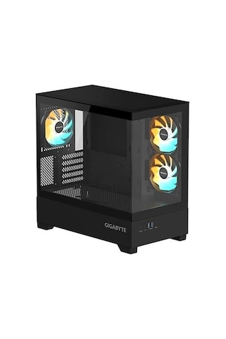 Gıgabyte Gb-c201p Panoramık Gamıng Mıd-tower Pc Kasası 360mm Sıvı Soğutucu Desteği