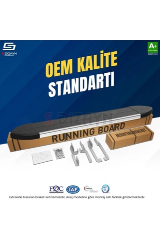 S-dizayn Citroen C5 Aircross 2 Hybrid Benzinli Skyline Krom Yan Basamak 193 Cm 2025 Üzeri A+ Kalite