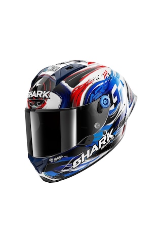 Shark Aeron Gp Fım Zarco Signature Kapalı Kask Mavi Siyah