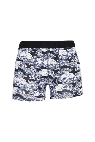 Tudors Erkek 10'lu Likralı Pamuklu Esnek Kumaş Premium Seri Boxer-50515 Çok Renkli