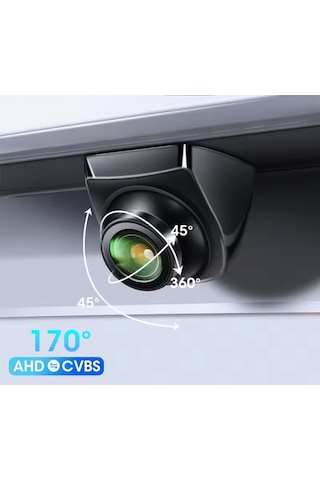 Pramit Geri Görüş Park Kamerası 1080p Ahd 170 Derece 360 Dönen