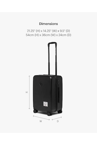 Herschel Heritage Hardshell El Bagajı - Orta Boy Tekerlekli Bavu Diğer