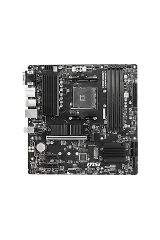 Msı B550m Pro-vdh Ddr4 4400mhz 1xvga 1xhdmı 1xdp 2xm.2 Usb 3.2 Matx Am4 Amd 5000/4000g/3000 Serileri İle Uyumlu