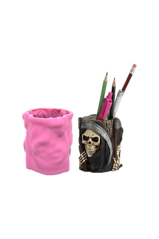 Suntek 3d Silikon Kalıplar Kalemlik Alçı Beton Ekici El