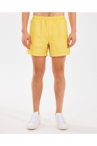 Skechers M 5 Inch Allover Print Swimshort Erkek Sarı Deniz Şortu S2510008-200 Sarı