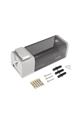 Dancemonkey Cuangdiان 500ml Duvar Sabunluk - Gümüş, Multifunctionel İçin Gümüş