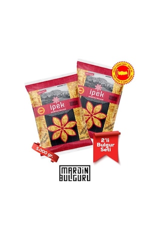 İpek Bulgur Şehriyeli Bulgur 2 x 5 KG