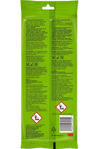 Scotch-Brite Kullan-At Islak Mutfak Bezi 40'lı