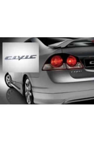 Civic Yazısı Honda Civic Bagaj Yazısı 2007-2016 463233564