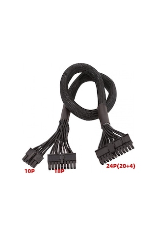 Corsair Sf 450-600-750 Sfx İçin 18p-10p-24p Modüler Güç Kablosu