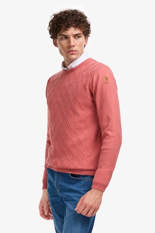U.S. Polo Assn. U.s. Polo Assn. Erkek Gül Kurusu Kazak /triko 50314974-vr026 Gul Kurusu