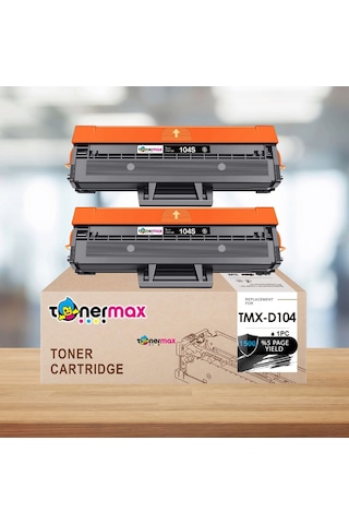 Samsung Uyumlu Mlt-d104s Uyumlu Toner 2'li Avantaj Paket/ Ml-1660 / Ml-1665 / Ml-1670 / Ml-1675