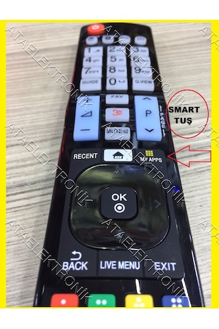 Lg Sihirli Air Mouse Kumanda Uyumlu Tuşlu Kumanda 930