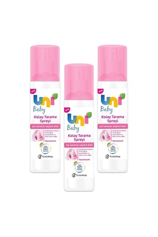 Uni Baby Kolay Tarama Spreyi 200 ml 3 Kutu