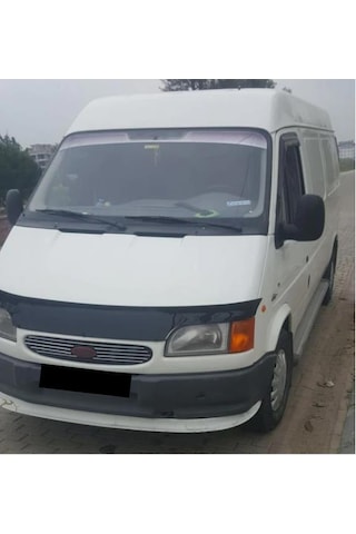 Ford Transit 2003-2013 Beyaz Ön Tampon Lip Eki/Karlık ABS Akrilik Dar