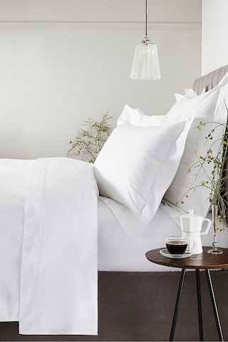 The White Company Savoy Çarşaf, 400 Iplik Sayılı Mısır Pamuğu, 180 X 200 Cm Çarsaf Beyaz 180 X 200 Cm Kod 012469