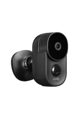 Umie UM-BK21 İki Yönlü TF Kart 6700 Bataryalı Kablosuz Tuya Destekli 1080P Full HD Akıllı IP Kamera Siyah