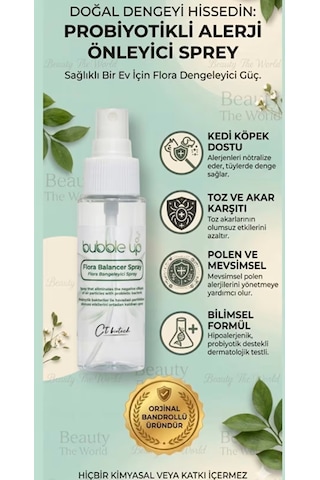 Bubble Up Flora Balancer Probiyotikli Hapşurma Önleyici Sprey