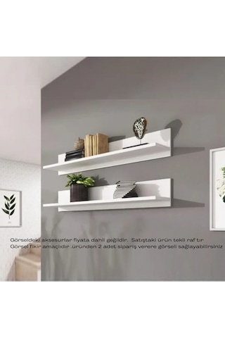 Duvar Rafı Foksiynel Uçan Raf 70x12