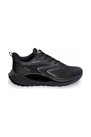 Volis Mm-26000 Triko Siyah Bağcıklı Erkek Sneaker Ayakkabı Siyah