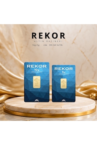 15 Gr 24 Ayar Altın 995 Rekor