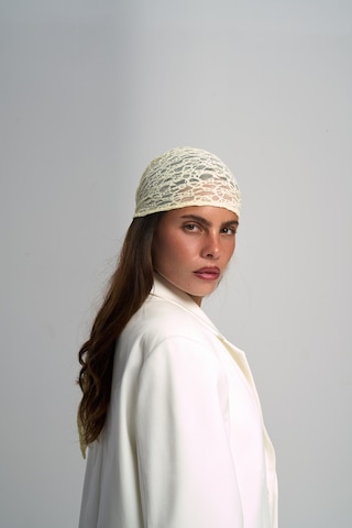 Mai Studios Co. Miray Üçgen Kesim Sarı Dantel Bandana sarı